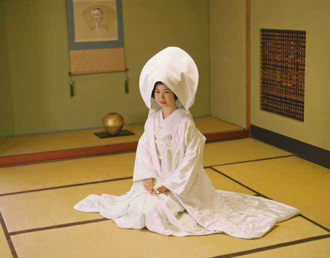 ウェスティン都ホテル京都　佳水園　東山の間　白無垢