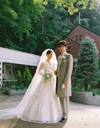 ウェスティン都ホテル京都　チャペル　グレース　ウェディング　新郎様　新婦様